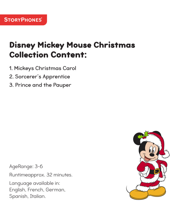 Disney Mickey Mouse Christmas Collection StoryShield