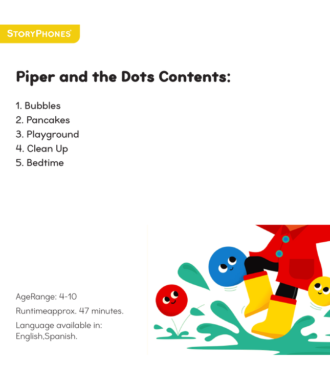 Piper and the Dots StoryShield